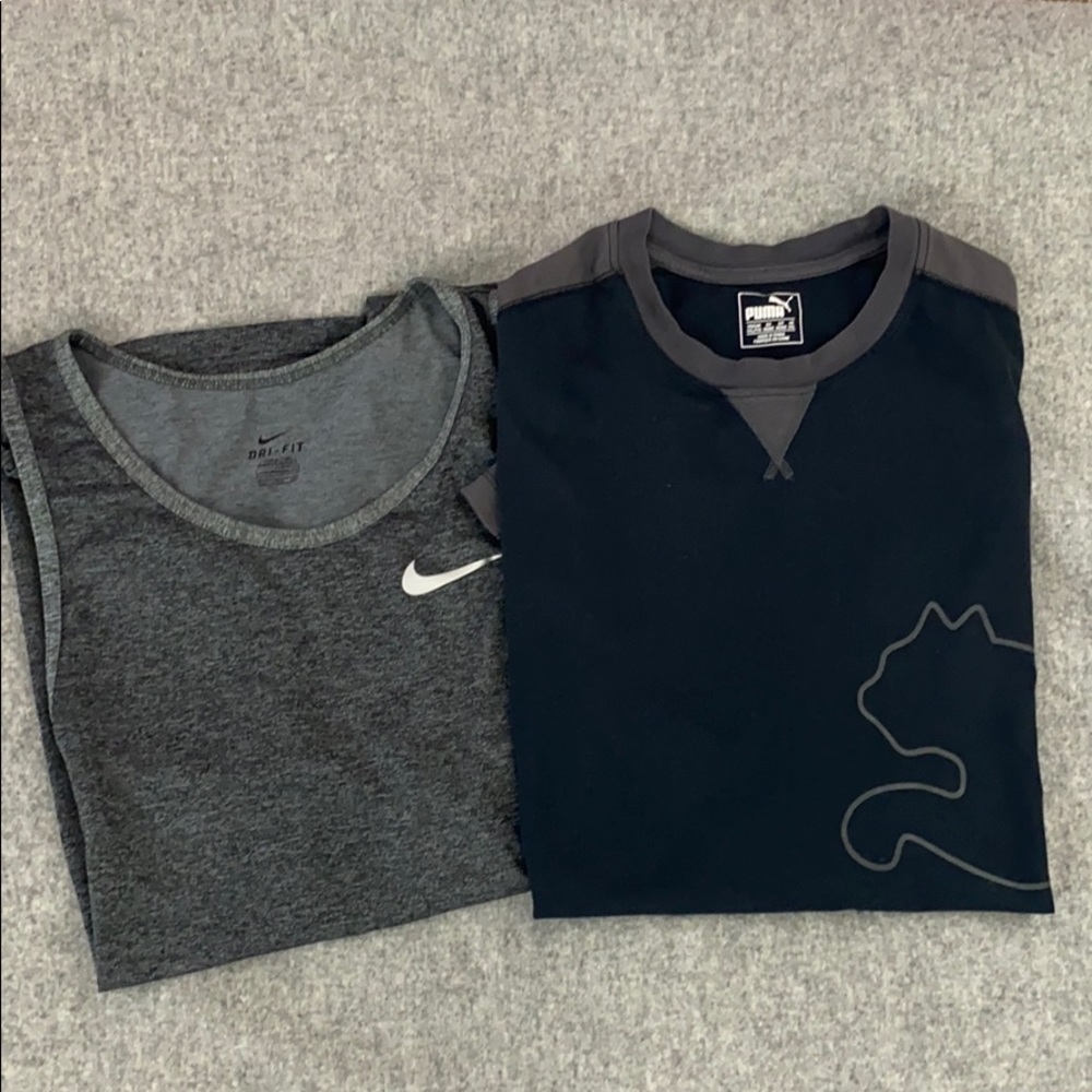 Puma & Nike Bundle shirts size XXL